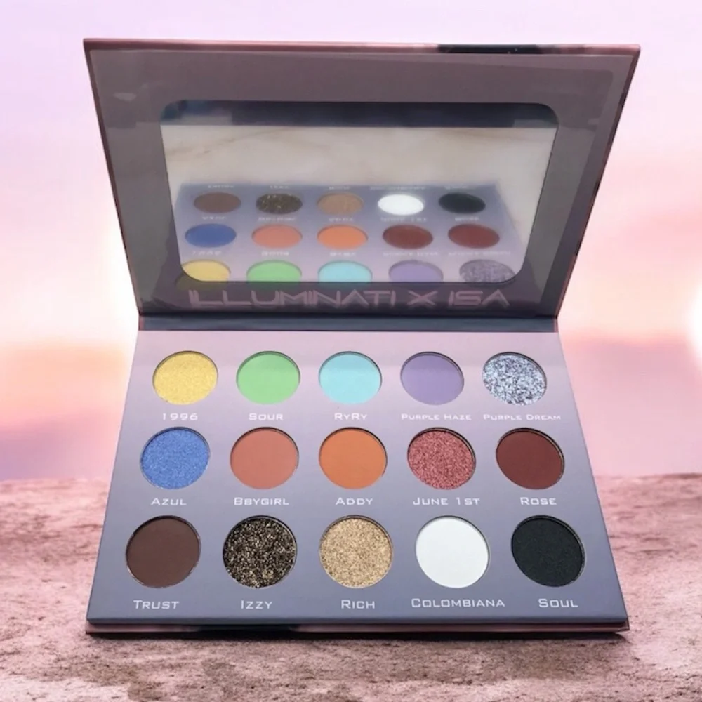 🎨 Illuminati x Isa Eyeshadow Palette